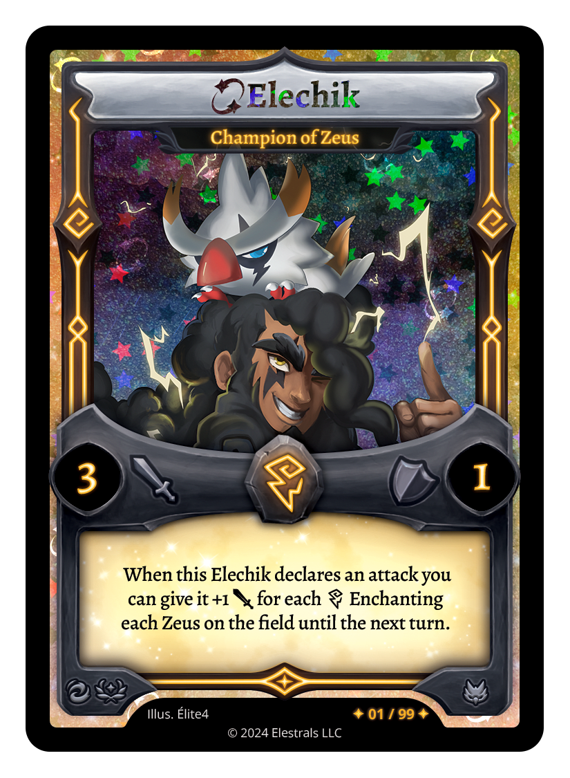Elechik - Champion of Zeus - XX/99